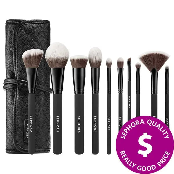Sephora Collection Ready To Roll Brush Set