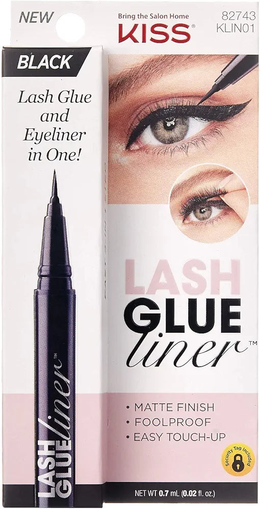 Kiss Lash Glue Liner Black 0.02 Ounce