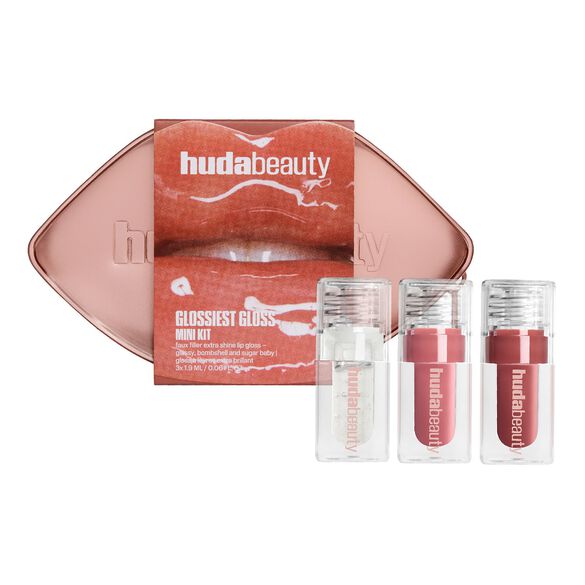 HUDA BEAUTY
Glossiest Gloss Trio