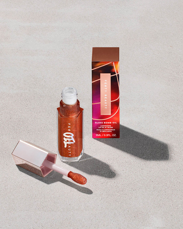 Gloss Bomb Oil Luminizing Lip Oil N' Gloss frosted bunz