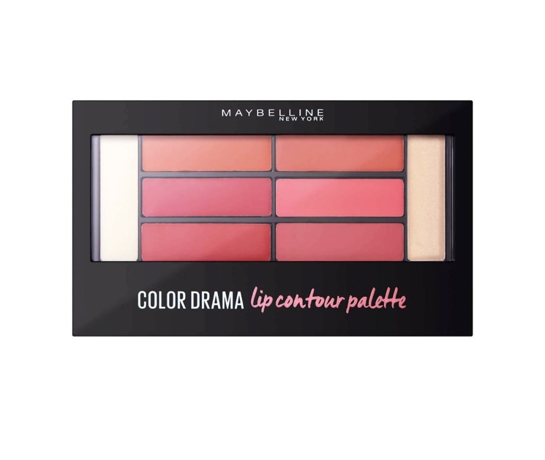 Maybelline, Color Drama Lip Contour Palette Blushed Bombshell