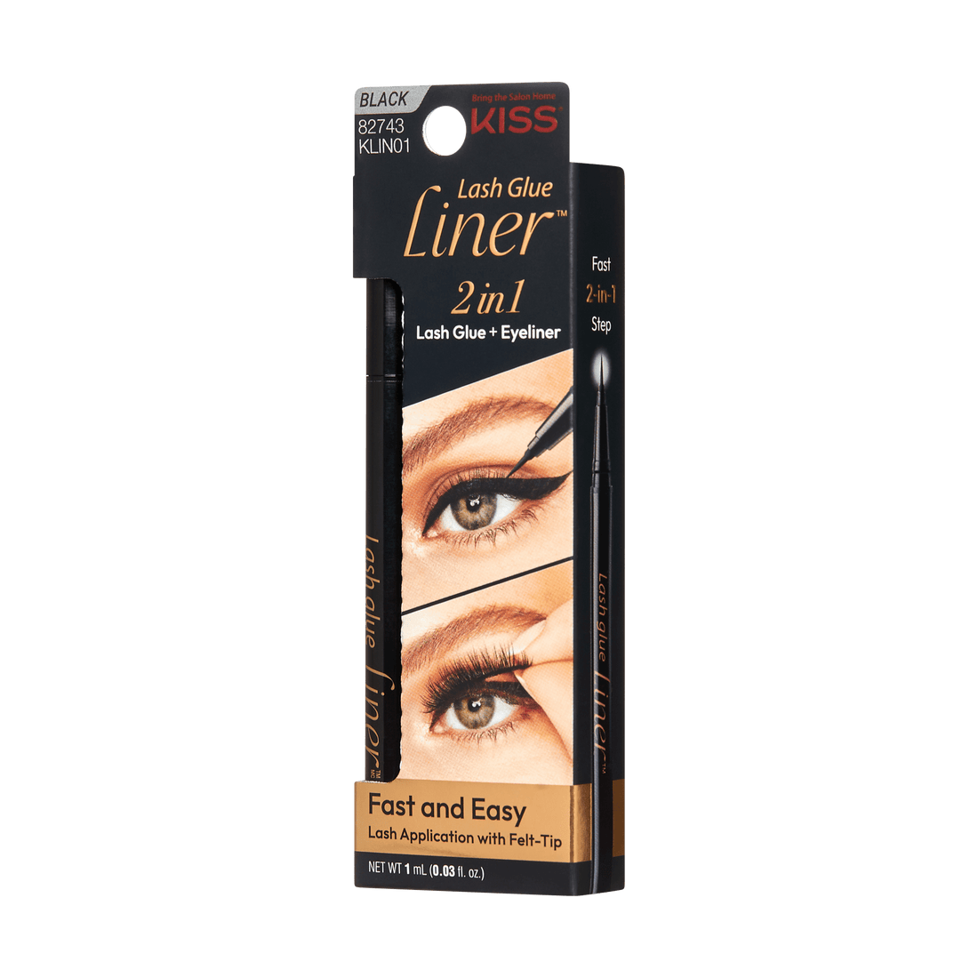 KISS Black 2 in 1

Lash Glue Liner
