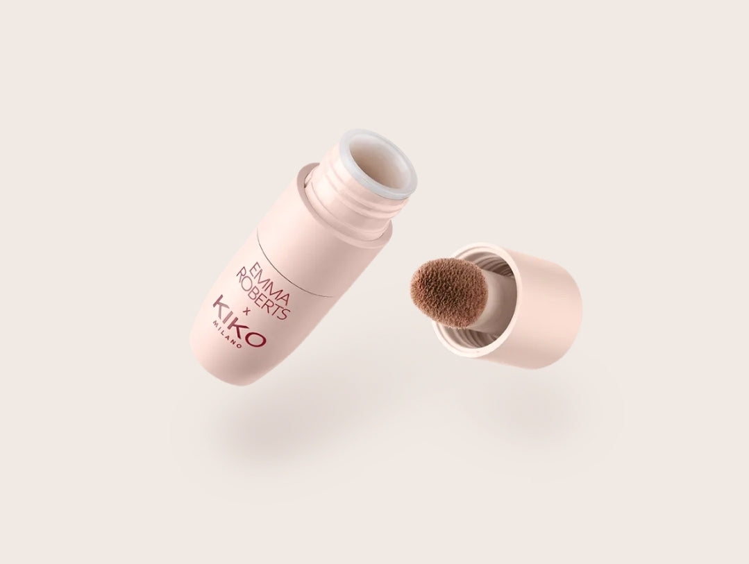 emma roberts x kiko milano glow sculpt liquid bronzer 03