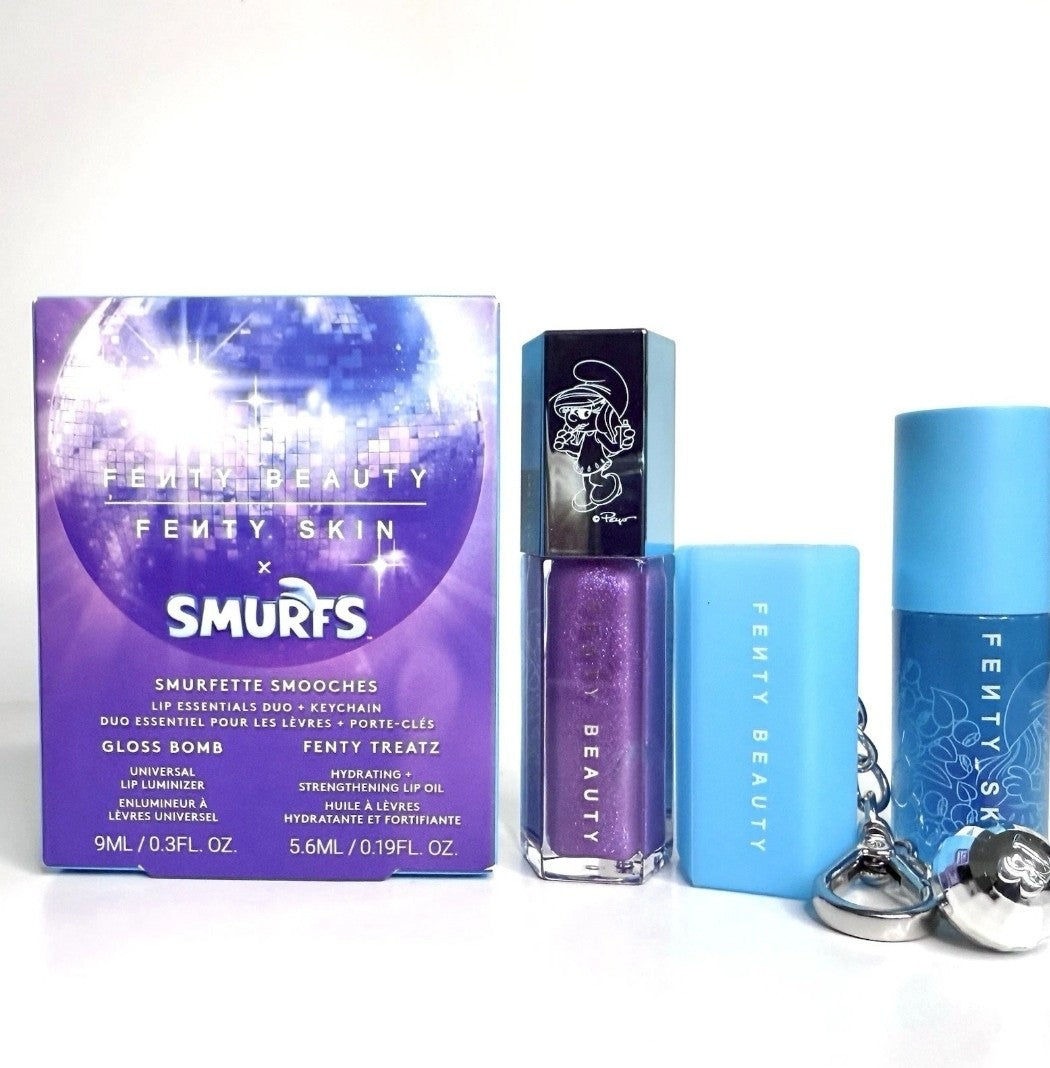 GLOSS BOMB SMURFETTE EFFECT+ FENTY TREATZ SMURFBERRY