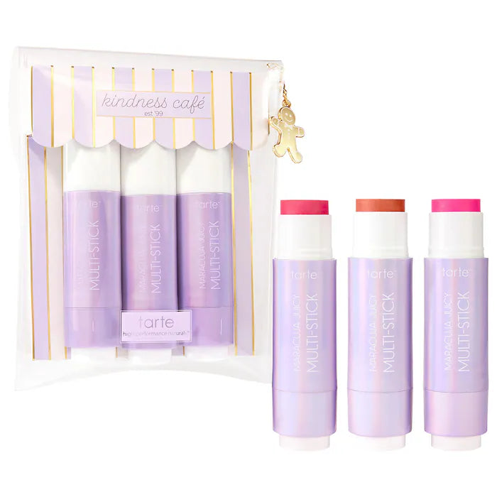 TARTE cheek soufflé maracuja juicy multi-stick trio