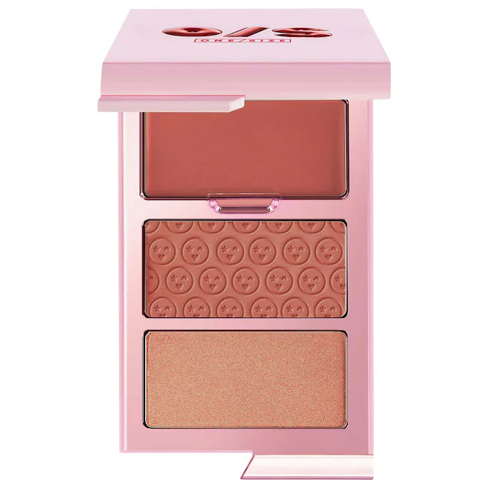 ONE/SIZE by Patrick Starrr 
Cheek Clapper 3D Blush Trio Palette shade very that