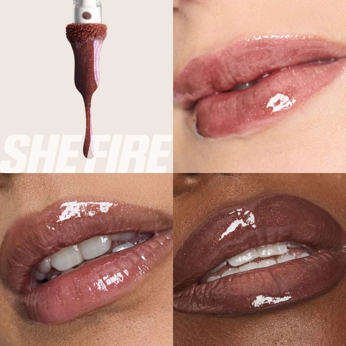 NEW LIMITED EDITION HUDA BEAUTY
Faux Filler Shiny Non-Sticky Lip Gloss