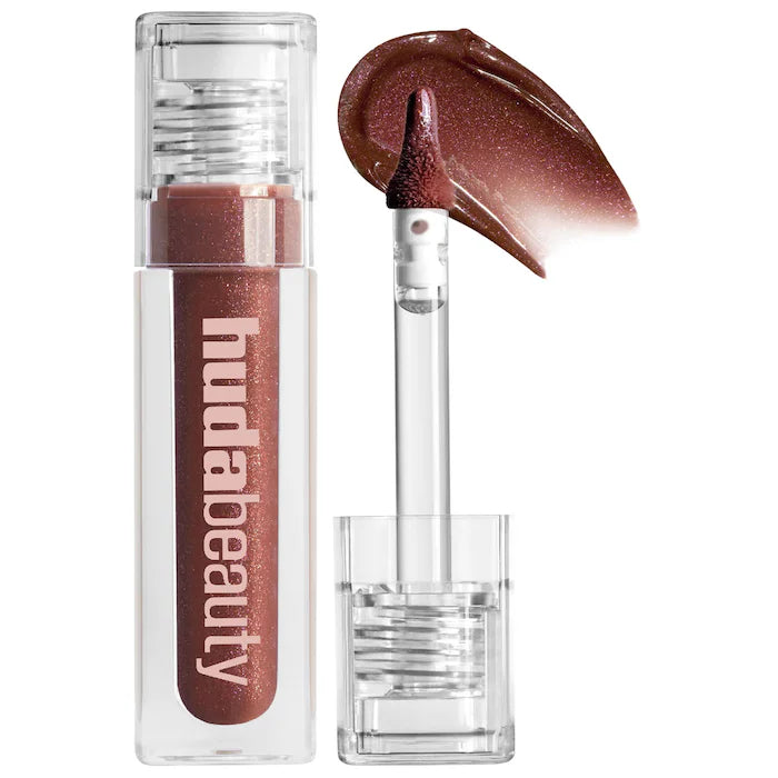 NEW LIMITED EDITION HUDA BEAUTY
Faux Filler Shiny Non-Sticky Lip Gloss
